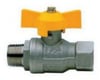 M/F T-Handle Brass Ballvalve