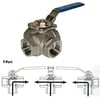 Stainless T-Port Valve