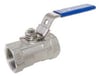 Stainless 1-Piece Ballvalve