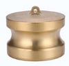 Brass Type-DP Camlock. Male Adaptor Plug.