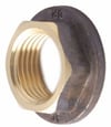 Brass Flanged Backnut