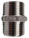 Stainless Hex Nipple NPT