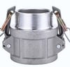 Aluminium Type-B Camlock. Female Coupler x Male BSP Thread