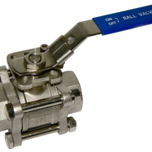 Stainless 3-Piece Ballvalve