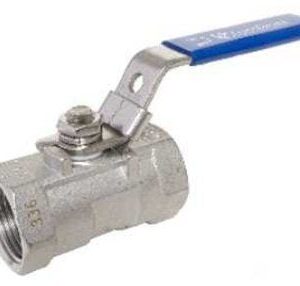 Stainless 1-Piece Ballvalve