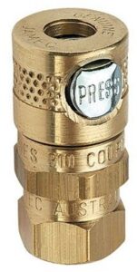 320F Brass Jamec Coupler