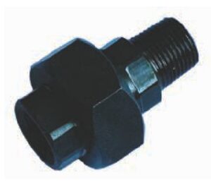Black Steel M/F Union Brass/Brass