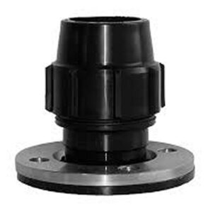 7220 Metric Flanged Coupling with Metal Backing Plate