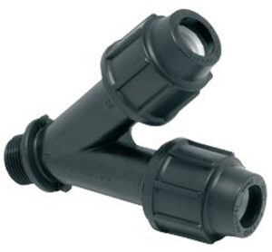 7550 Metric Male Y Fitting