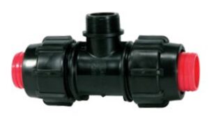 7840 Rural Tee with Male Threaded Offtake