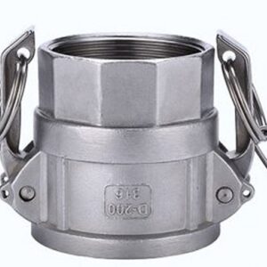 Stainless Steel Type-D Camlock. Female Coupler x Female BSP Thread
