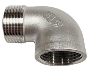 Stainless M/F Elbow NPT