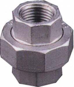 Stainless 3-Pce Union