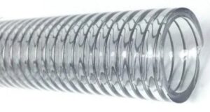 Clear PVC with Steel Helix