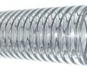 Clear PVC with Steel Helix