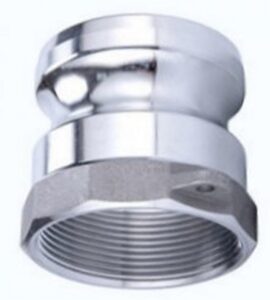 Aluminium Type-A Camlock. Male Adaptor x Female BSP Thread.