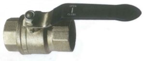 Ballvalve With Lever