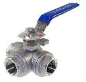 3-Way L-Port Ball Valve