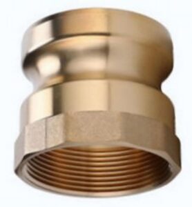 Brass NPT Camlock Adaptor – Type A