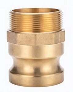 Brass NPT Camlock Adaptor – Type F