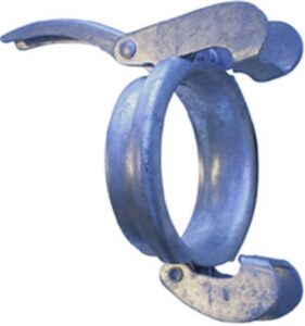 Closure Ring Levered Galvanised