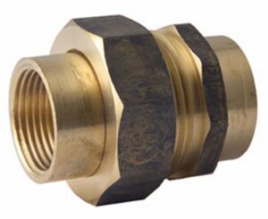 Brass F/F Barrel Union