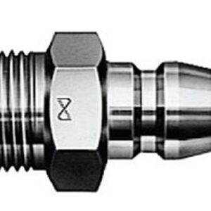Nitto-Type Airline Coupling — Plug × BSP Male