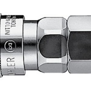 Nitto-Type Airline Coupling — Socket × BSP Female
