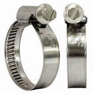 All Stainless Steel Worm Drive Hose Clamp (W3)